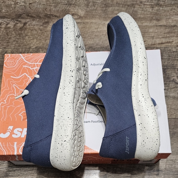 New J SPORT memory foam slip on sneaker women's 8.5 - Picture 11 of 12